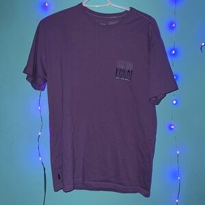 VANS T-SHIRT PURPLE